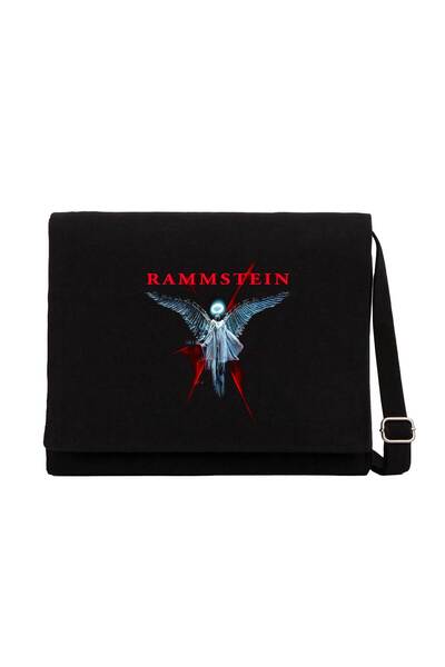 CrowsGate Rammstein anđeo crno platno Poštarska torba