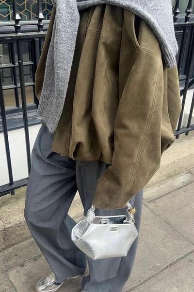 LEVURE Scuba Süet Mont HAKİ