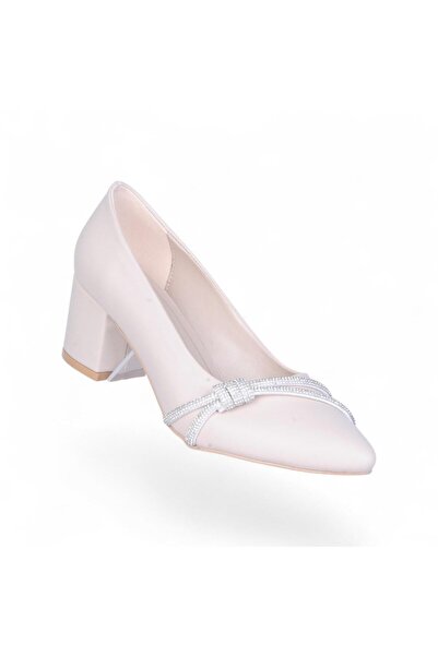 Ayakcenter Pıno1 Women's 7cm Heeled Shoes
