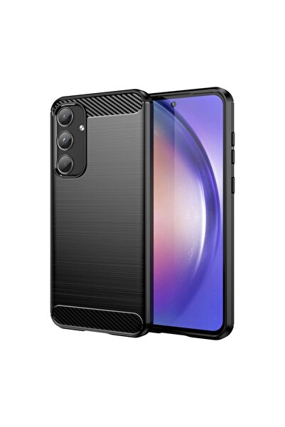 Optim Solution Husa Carbon Resistance pentru Samsung Galaxy A35, Anti-Soc, Negru