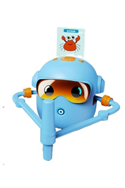 OEM Robot de Desen Interactiv pentru Copii JQR-02 – Jucărie Educativă și Creativă, 3-8 ani, ALBASTRU