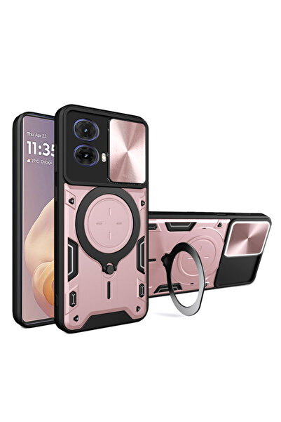 Optim Solution Husa SurveilProRingLens Cover pentru Motorola Moto G85, Inel R...