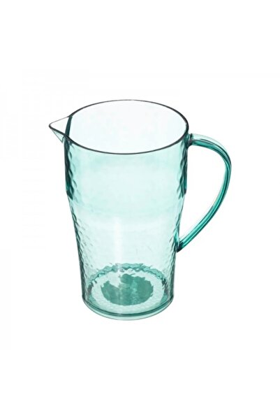 FİVE Transparent carafe with lid, Green Harmony, 1.7 liters