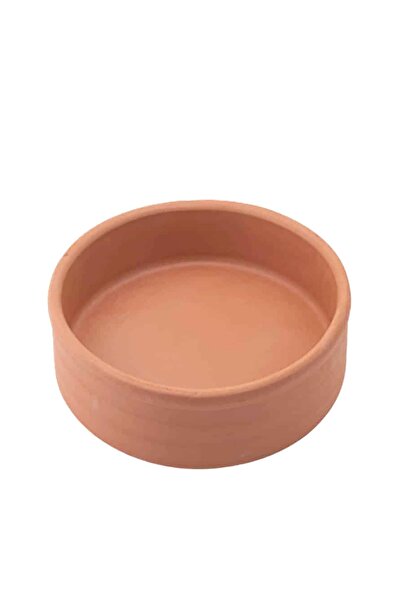 ELİZİ وعاء فخار بالكامل مقاوم للحرارة على شكل دائري من إليزي، بني متوسط