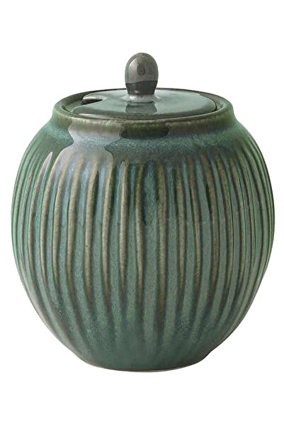 Generic Easy Life Spa Porcelain Sugar Bowl with Green Lid 250ml