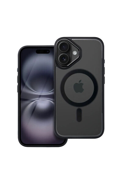 Optim Solution Husa de Protectie Magsafe pentru Apple iPhone 16, ProCore Tech, Negru