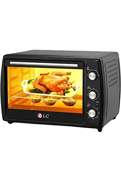 DLC فرن كهربائي 63 لتر 2200 واط شبكة شواء، مقلاة، حامل سلكي