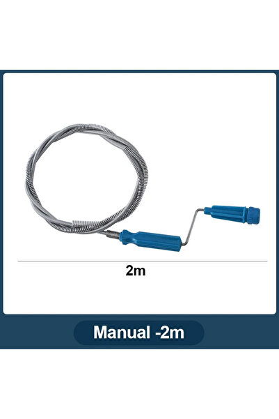 Choice أنبوب متعدد الوظائف لإزالة انسداد المجاري بطول 2 متر، زنبرك معدني مرن،...