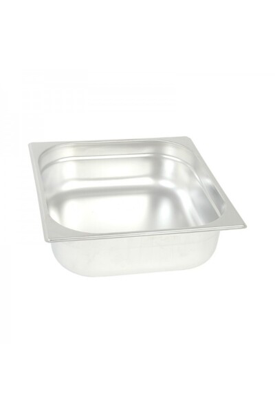 Stalgast Stainless steel gastronorm tray, GN 2/3, 20 mm height, 325x354x20 mm