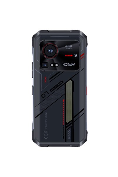 HOTWAV Hyper 7 5G Black, Octa-Core, 6.6' 2K 120Hz, 24GB RAM / 256GB, NFC, IP68/IP69K, Android 14