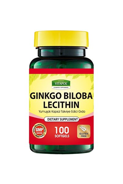 Vitapol Ginkgo Biloba Lecithin 100 Kapsül