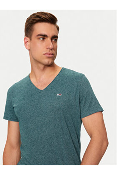 Tommy Jeans Tricou bărbătesc DM0DM09587 Verde