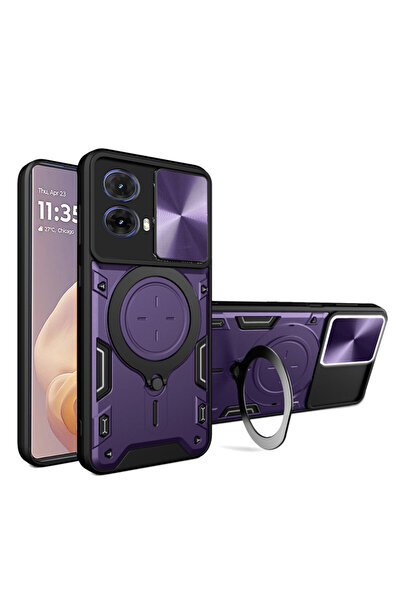 Optim Solution Husa SurveilProRingLens Cover pentru Motorola Moto G85, Inel R...