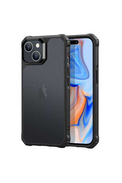 Optim Solution Husa Anti-soc pentru Apple iPhone 16 Pro Max, Acrylic Back, Mi...