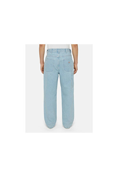 Dickies Men's blue madison baggy fit denim trousers