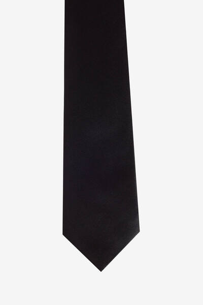 ALTINYILDIZ CLASSICS Men's Black Patterned Tie
