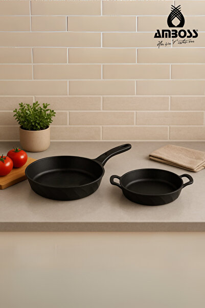 Amboss Vento 2 Parça 26 cm Tava 20 cm Sahan Seti