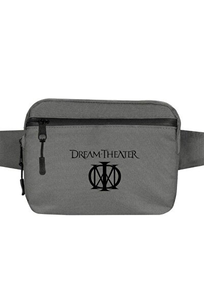 CrowsGate Dream Theater Logo Fanny Pack Grey Color
