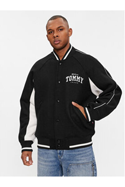 Tommy Jeans Men's Bomber jacket DM0DM17884 Black