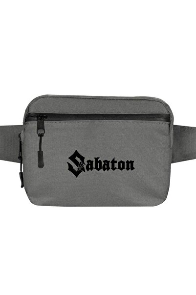 CrowsGate Geantă Sabaton Logo Culoare Gri