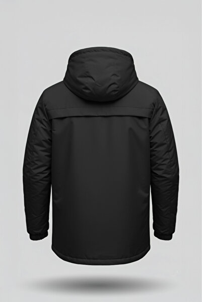 ABİLLİTA Χειμερινό αδιάβροχο και αντιανεμικό παλτό από γούνα