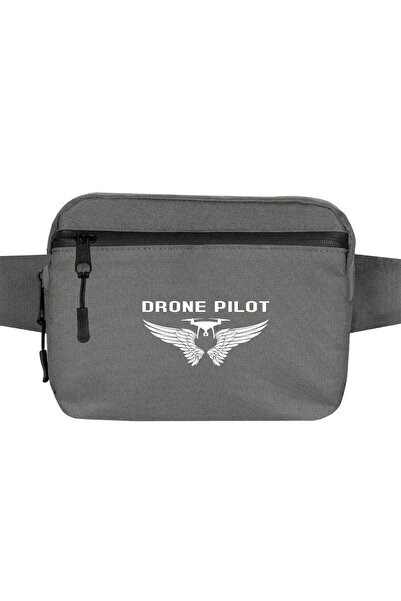 CrowsGate Drone Pilot 3 Waist Bag Gray Color