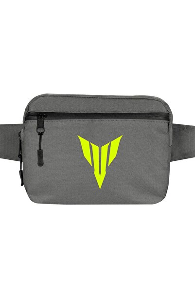 CrowsGate Yamha Neon Logo Bell Bag Gray Color