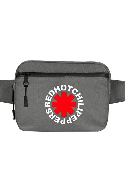 CrowsGate Symbol Red Hot Chili Peppers Bell Bag Gray Color