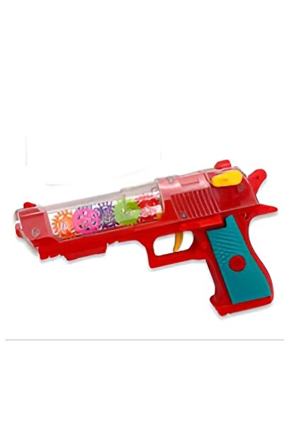 Generic مسدس كهربائي شفاف مزود بالموسيقى والضوء