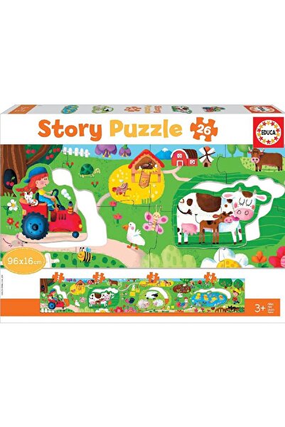 EDUCA لغز قصة التعليم لغز صورة المزرعة