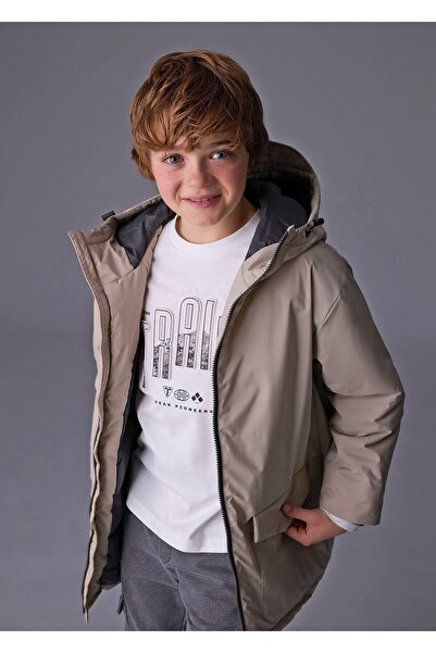 MAYORAL Boy's Long Parka Coat