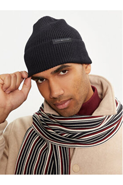 Tommy Hilfiger Men's Scarf and Hat Set AM0AM12939 Multicolor