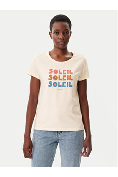 Mustang Γυναικείο T-Shirt 1016148 Μπεζ