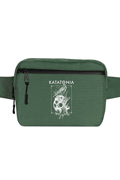 CrowsGate Geantă Katatonia Crow Culoare Verde