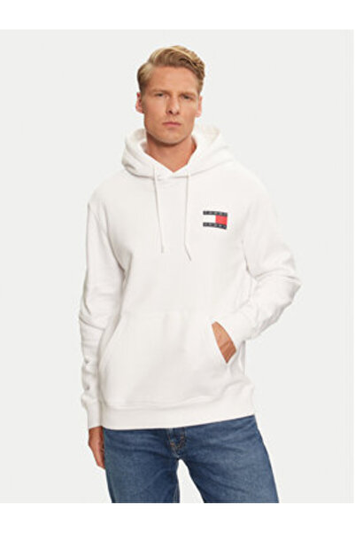Tommy Jeans Hanorac bărbătesc DM0DM20738 Alb