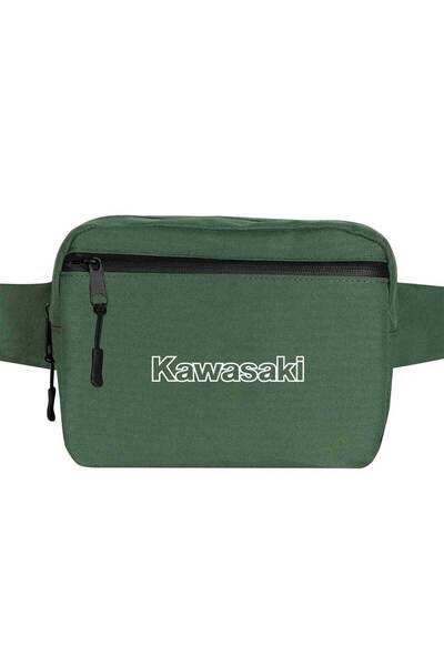 CrowsGate Geantă Kawasaki Text, culoare verde