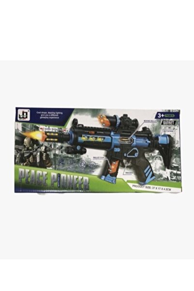 Generic لعبة مسدس تعمل بالبطارية مع أضواء وصوت