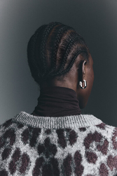 H&M Jakarlı Triko Kazak