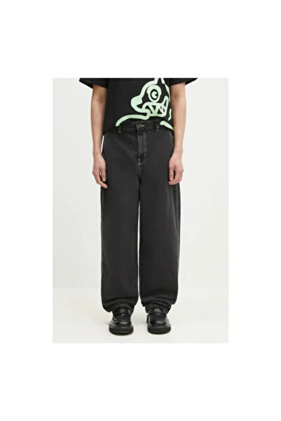 Dickies Men's black madison baggy fit denim trousers