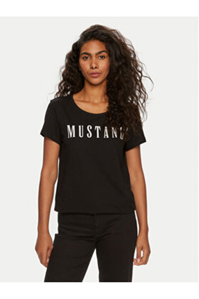 Mustang Γυναικείο T-Shirt 1013933 Μαύρο