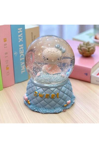 BABUN Püskürtmeli Müzikli Işıklı Büyük Boy Genç Kız Çocuk Hediyesi Dekoratif ...