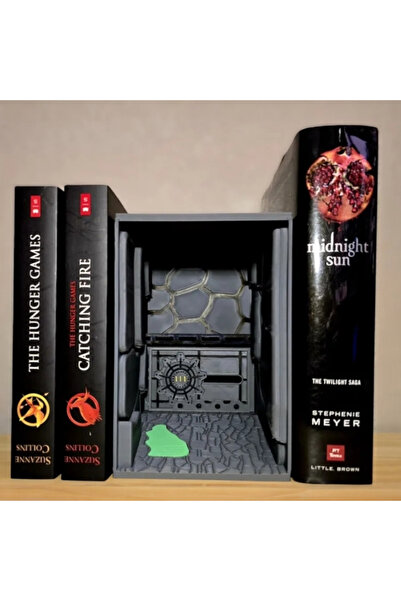 hivhestın Fallout Vault Book Nook - 3D Baskı Dekoratif Kitaplık Dekoru