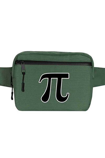 CrowsGate Geantă de talie Pi Number Culoare verde