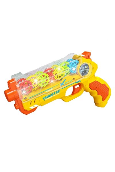 Generic مسدس كهربائي شفاف مزود بالموسيقى والضوء