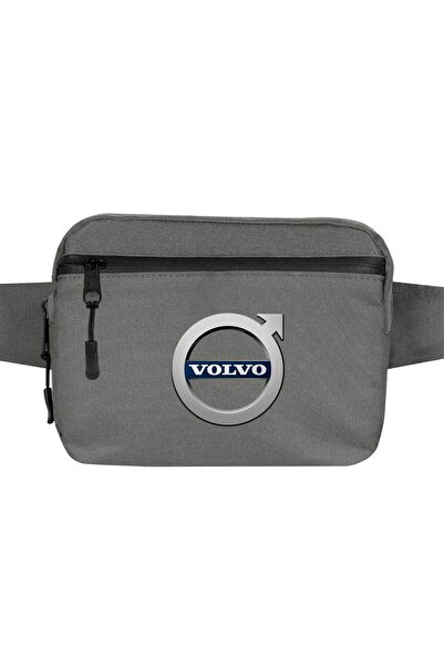 CrowsGate Geantă Volvo Logo Culoare Gri