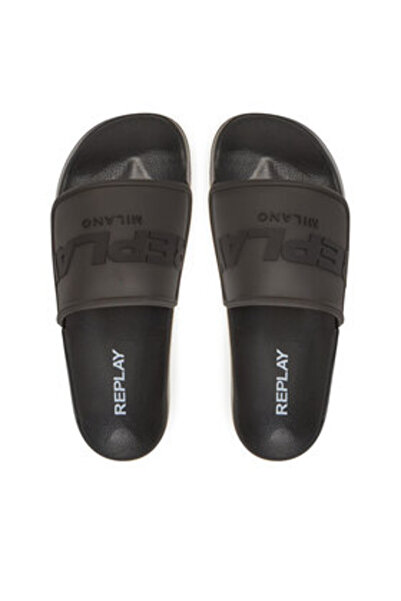 Replay Γυναικείες σαγιονάρες μαύρες REPLAY-GWF1H .000.C0023S 003 ΜΑΥΡΕΣ