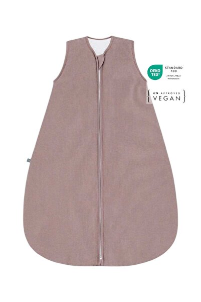 PAMUK HANIM Outlet Winter Sleeping Bag 2.5 Tog Girl - Boy Baby-Child Sleeveless Zippered Sleeping Bag/Gülkurusu