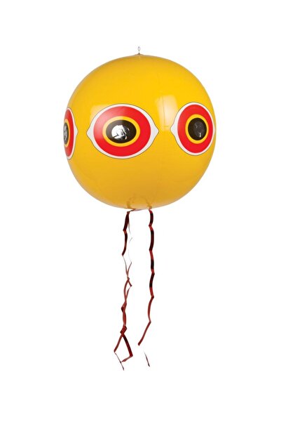 Generic BIRD B GONE بالون عيون بيرد بي جون سكيير أصفر 20 بوصة