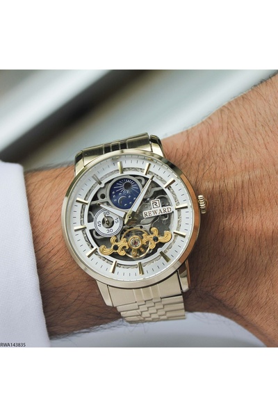 Reward Rwa143835 Steel Band Automatic Men's Wristwatch