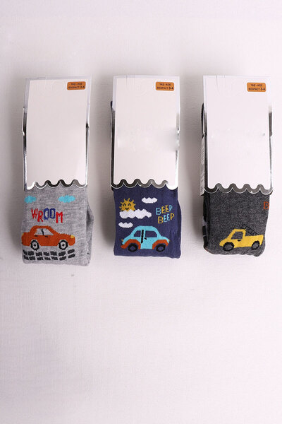 Katmirra Pachet de 3 chiloți pentru copii, bumbac, cu modele colorate